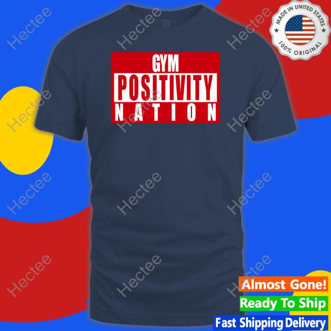 Joey Swoll Wearing Gym Positivity Nation Shirt