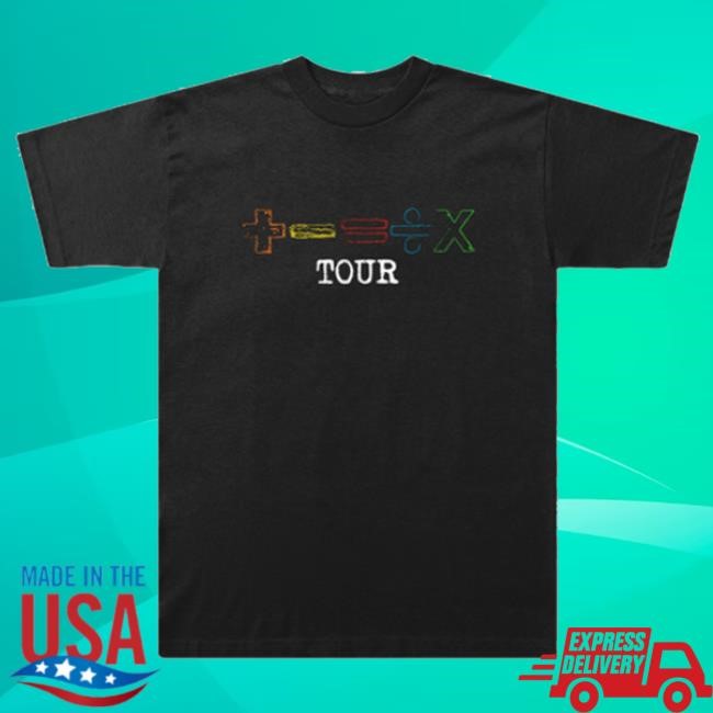 Official Edsheeran +-=÷× Tour Collection Funny Shirt