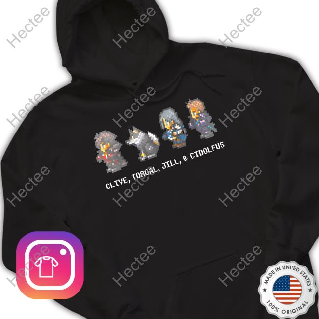 Final Fantasy Xvi Clive Torgal Jill & Cidolfus Shirt