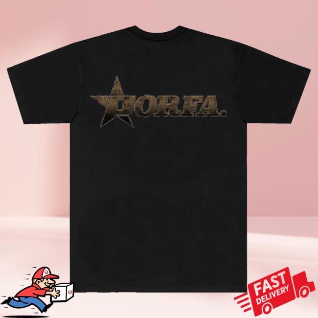 Official Porfa Fall 2024 Merch Store Porfa Michael Tee - Black Crewneck Sweatshirt