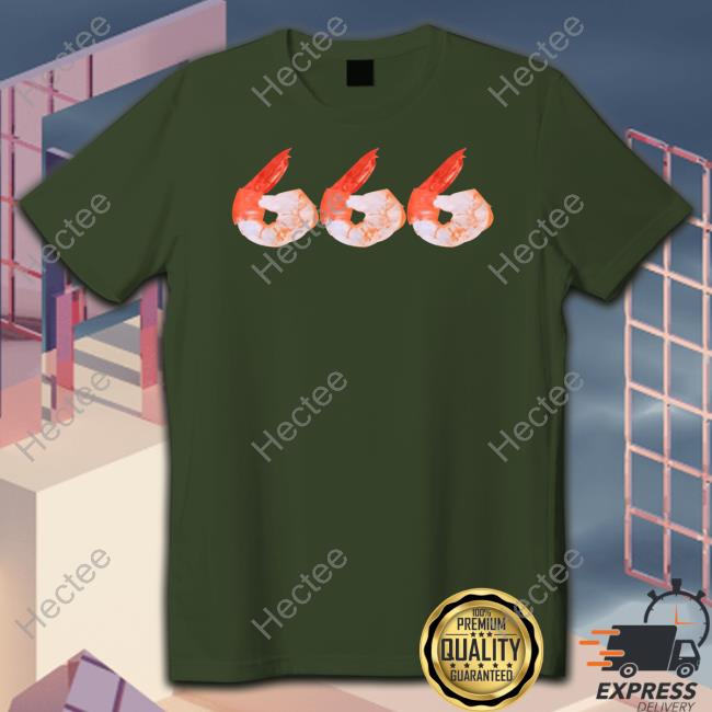 666 Shrimps Long Sleeve Tee Shirt