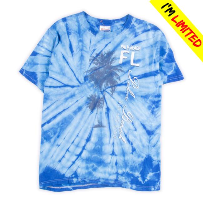 Original Ragstock Merch Store Palm Beach Tie Dye Hoodie Ragstock Shop