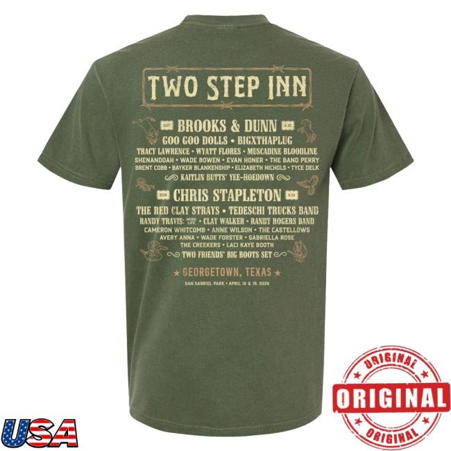Two Step In Merch Shop Store Lone Star Bull Lineup Tank Top