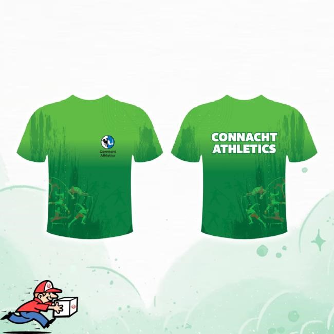 Trending Connacht Athletics Sweater Athletic Sireland Merch Andise