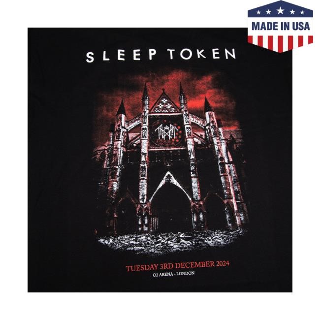 Sleep Token Merch Store London 03-12-24 Exclusive Hoodie