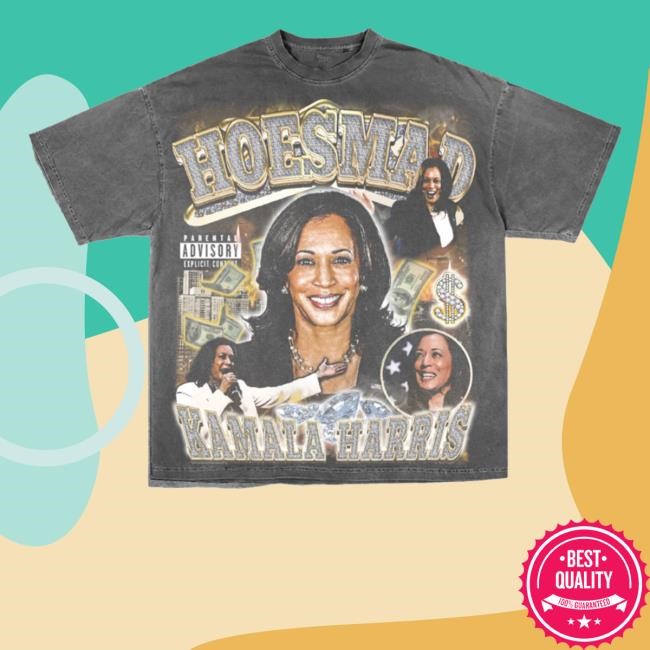 Hoesmad Kamala Harris 2024 Rap T Shirt