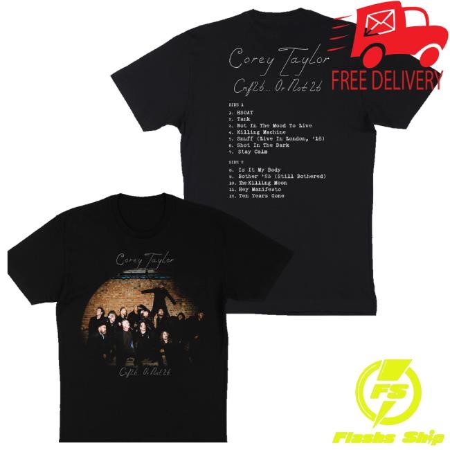 Corey Taylor Merch Store Cmf2b Or Not 2B Album Shirt