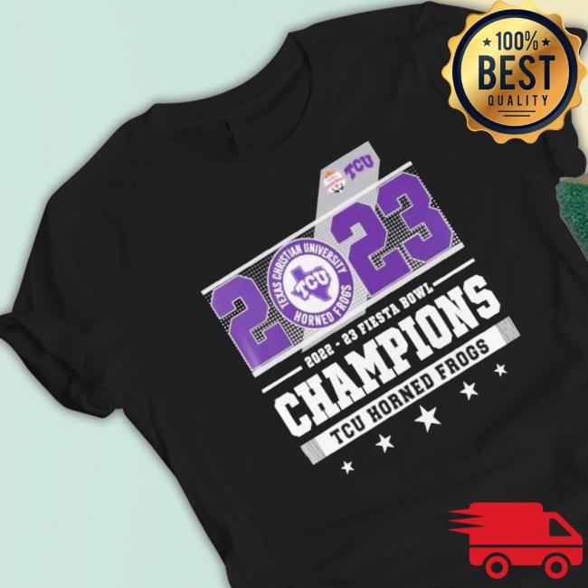 2023 Tcu Horned Frogs 2022-2023 Fiesta Bowl Champions City T- shirt