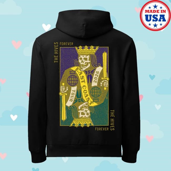 The Hives Merch Store Playing Cards 2026 Na Sweatshirt