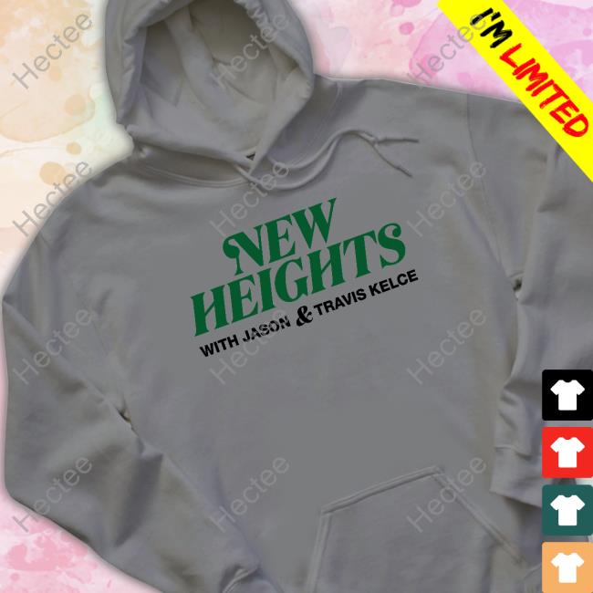Andrewwhitworth New Heights With Jason And Travis Kelce T-Shirt