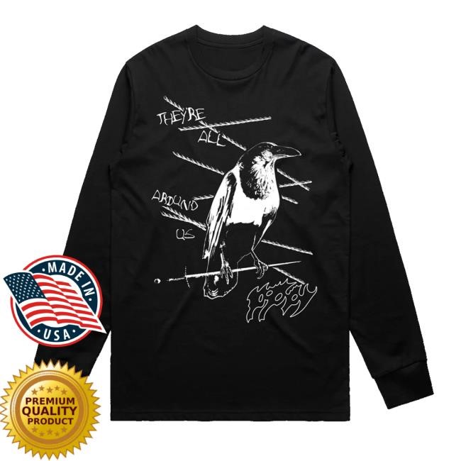 Sumerian Records Store They're All Around Us Crewneck Sweatshirt