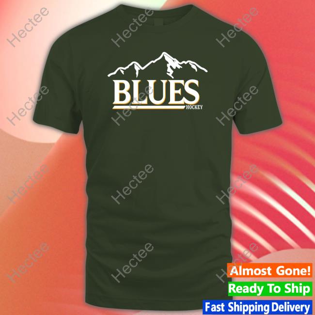 Vintage Blues Hockey Tee Shirt
