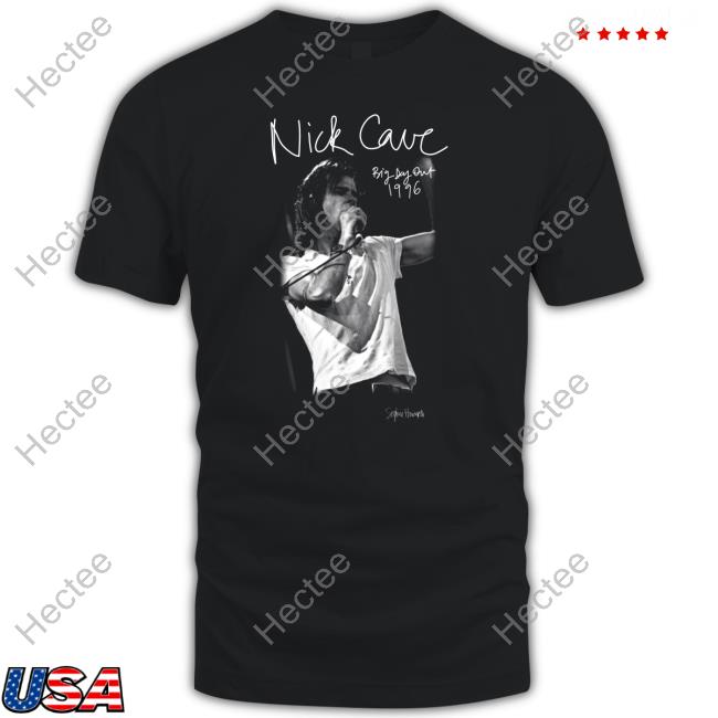 Sophie Howarth's Ausmusic T-Shirt Day Nick Cave New Shirt