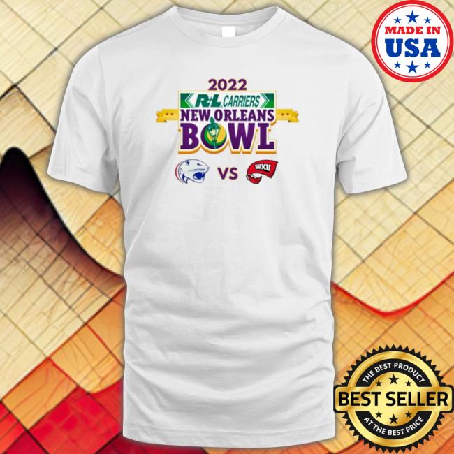 Official South Alabama Vs Western Kentucky 2022 R+L Carriers ​New Orleans Bowl Matchup Long Sleeve Shirt