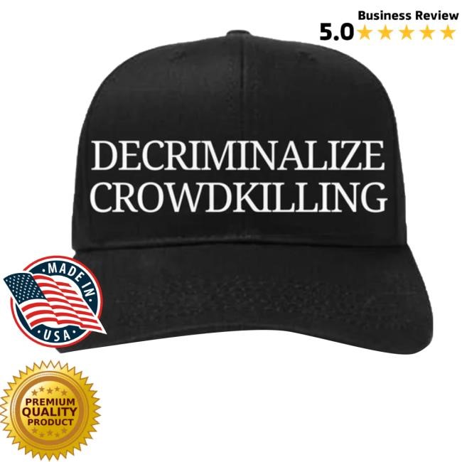 Baywaynj Merch Decriminalize Crowdkilling Hat