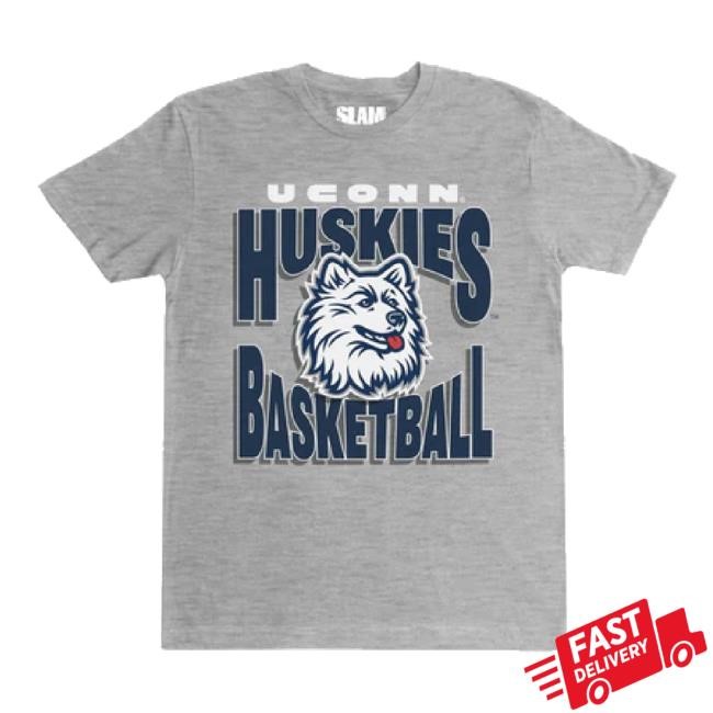 Trending Uconn Huskies Basketball Vintage Hoodie Slam Goods Merch Store