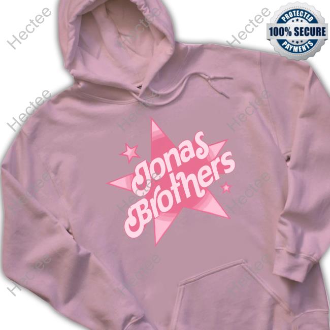 Official Jonas Brothers Pink Stars Shirt