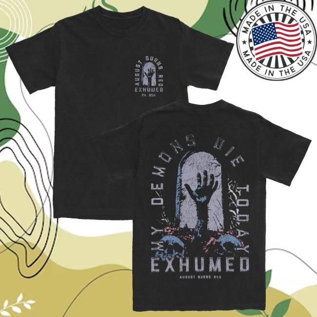 August Burns Red Tour Merch Store Exhumed Long Sleeve Shirt