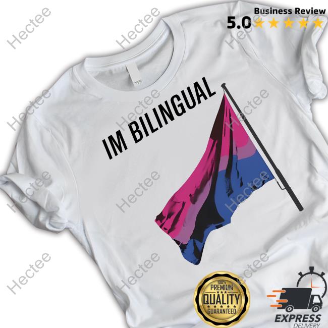 Bisexual Shitposts I'm Bilingual Flag New Hoodie