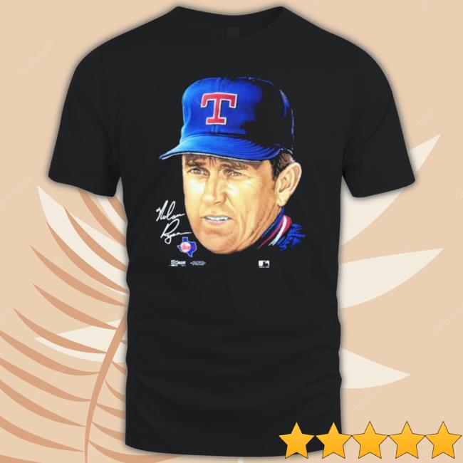 Nolan Ryan Big Face And Spell-Out Shirt