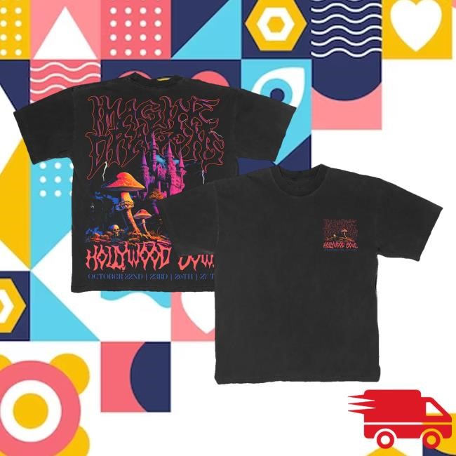 Imagine Dragons Official Store Merch Hollywood Bowl Commemorative T-Shirt