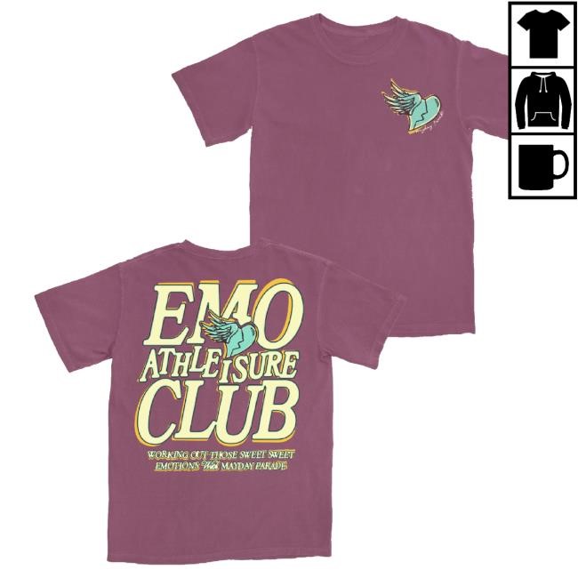 Trending Mayday Parade Merch Heart Berry Tee
