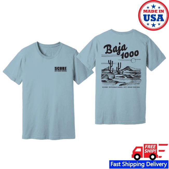 Official International Gear Merch Baja 1000 Sunset Crewneck Sweatshirt