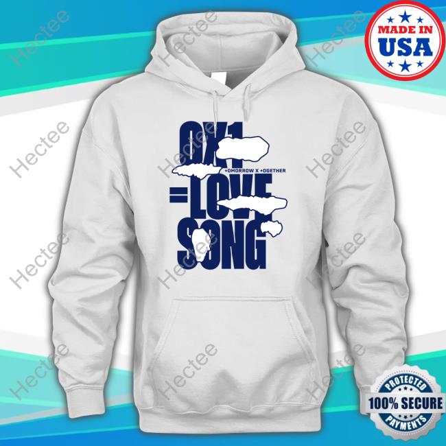 Txt 0X1 = Lovesong ( I Know I Love You ) Hoodie
