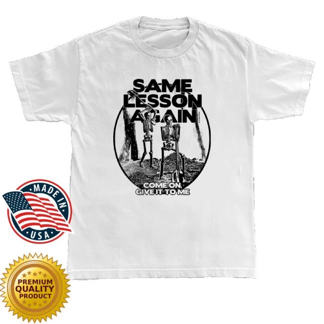 Paramore Merch Same Lesson Again Thick Skull Sweatshirt