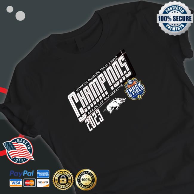 Arkansas Razorbacks Women’S Outdoor Track & Field Champions 2023 shirt, hoodie, tank top, sweater and long sleeve t-shirt