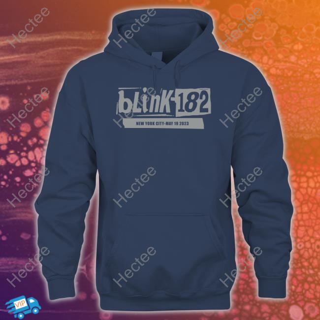 Ian Williams Blink-182 Merch New York City Event May 19 2023 Shirt