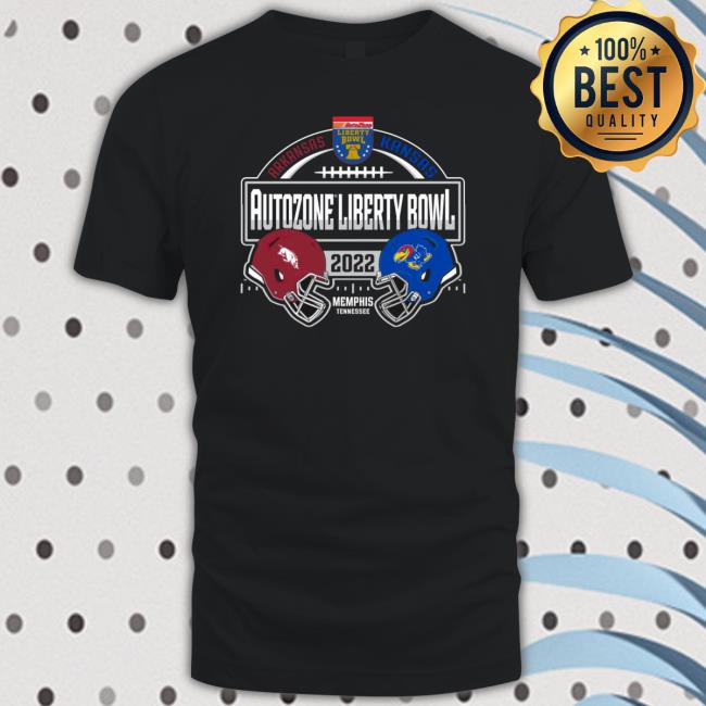 Arkansas Razorbacks 2022 Liberty Bowl Match-Up Shirts