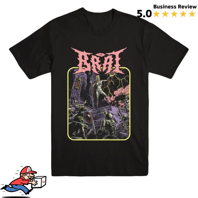 Brat Warrior Tee Shirt Evil Greed Merch Store