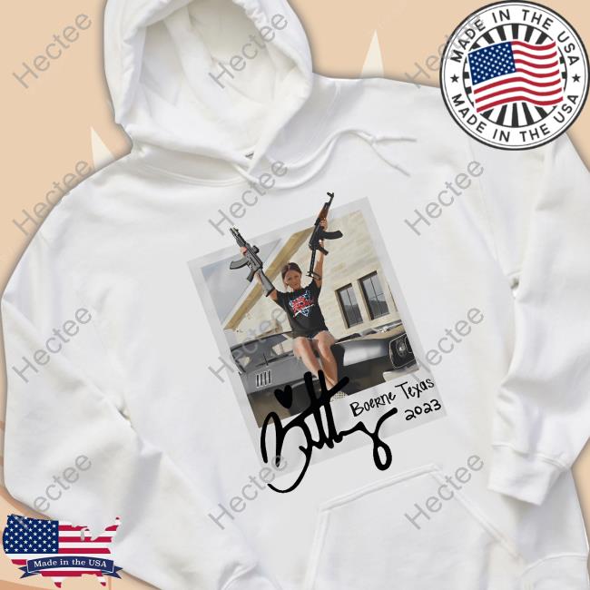 Brittney In Texas Hooded Sweatshirt