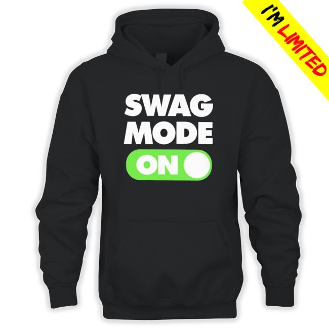 Official Swag Mode On Crewneck Sweatshirt