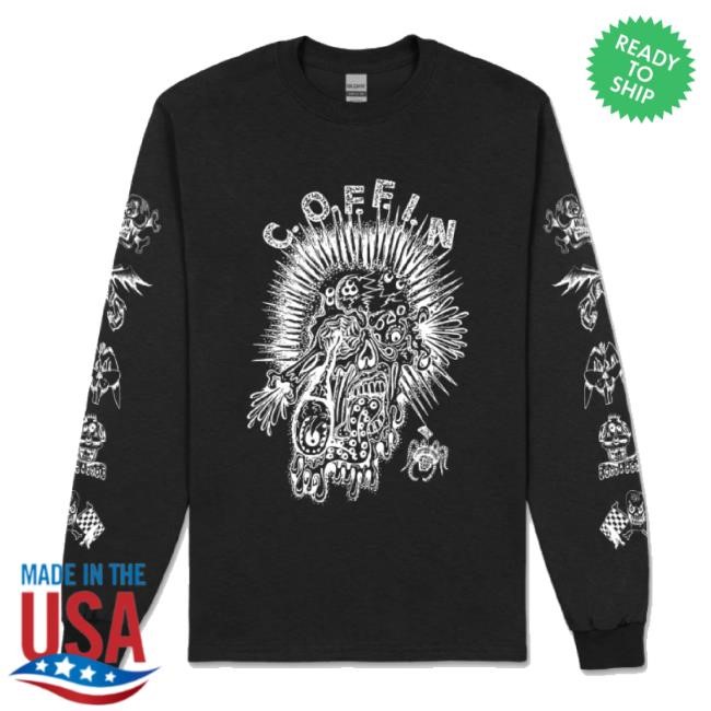 Original Yummihead Black Tee Shirt C.O.F.F.I.N Shop Merch Store