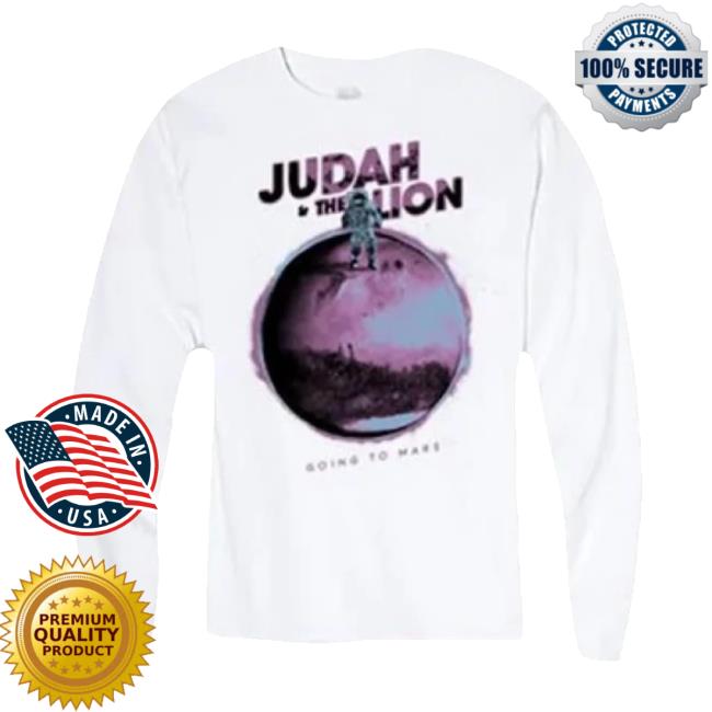 Official Juda Hand The Lion Merch Store Going To Mars Spring Tour Tee Judahandthelion Shop