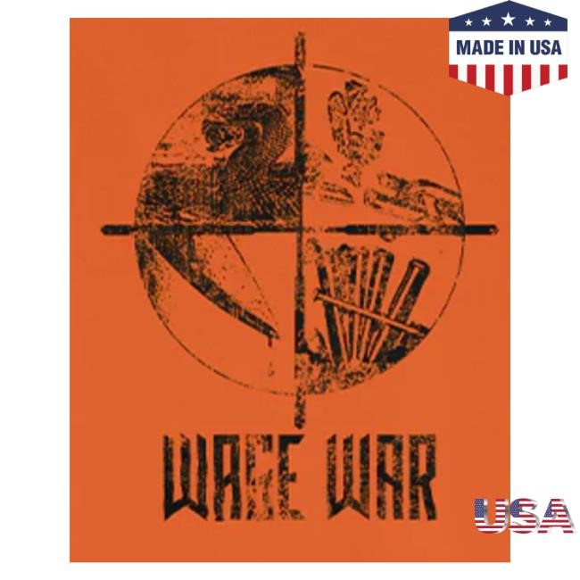 Official Wage War Store Happy Hunting Crewneck (Orange) Shirt