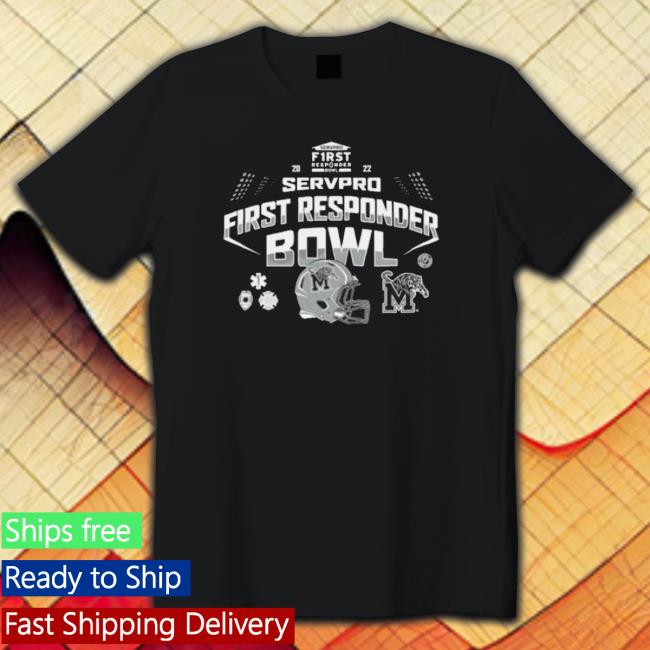 Memphis Tigers 2022 First Responders Bowl Bound Tee