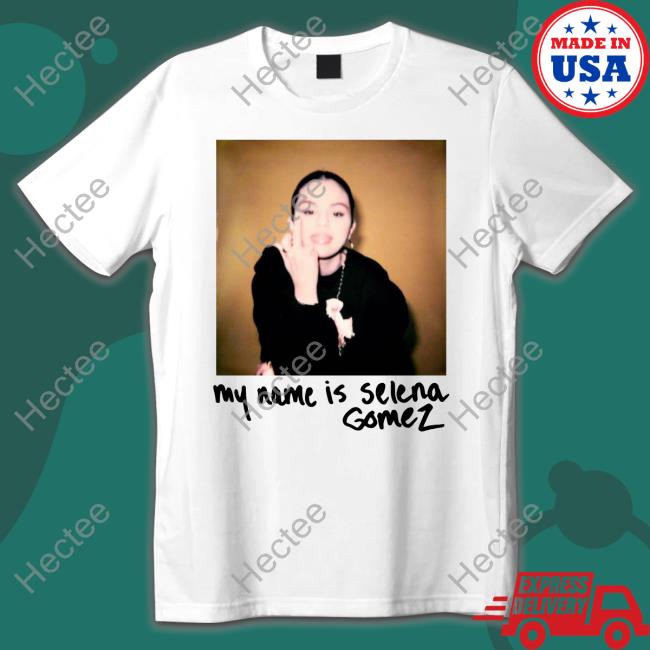 My Name Is Selena Gomez Long Sleeve T Shirt