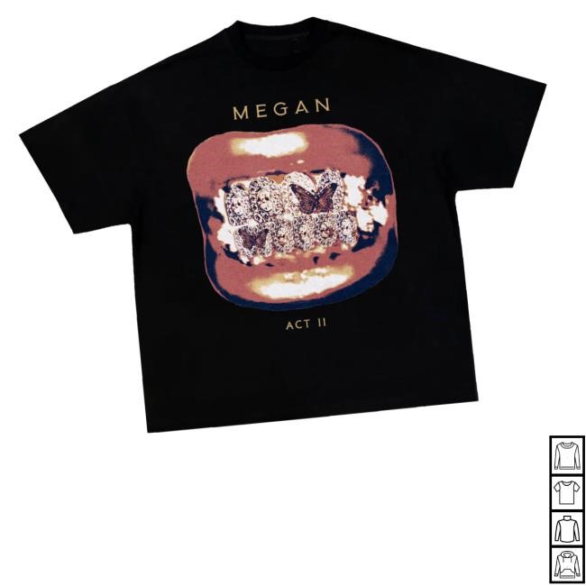 Megan Thee Stallion Megan Act II Grillz Zip Hoodie