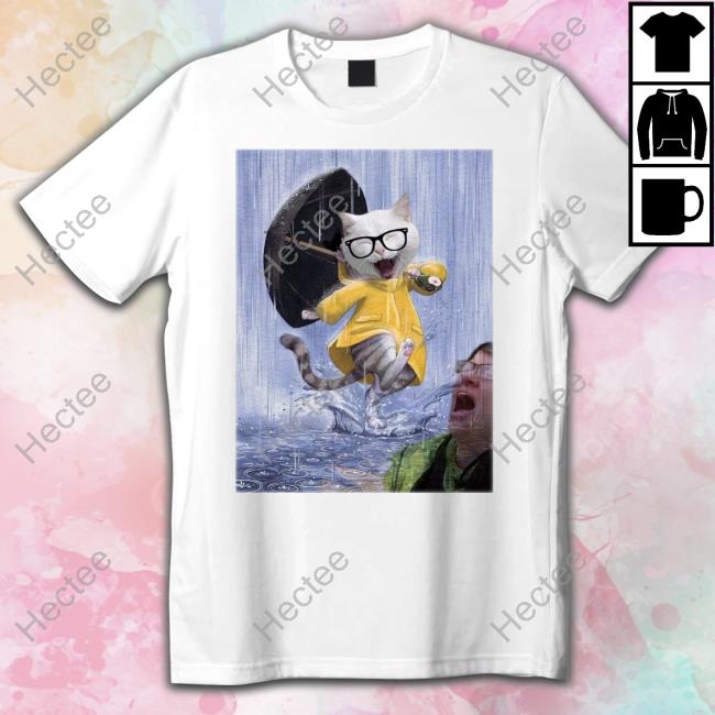 Elonmusk Catturd Holding An Umbrella The Rain Official Shirt