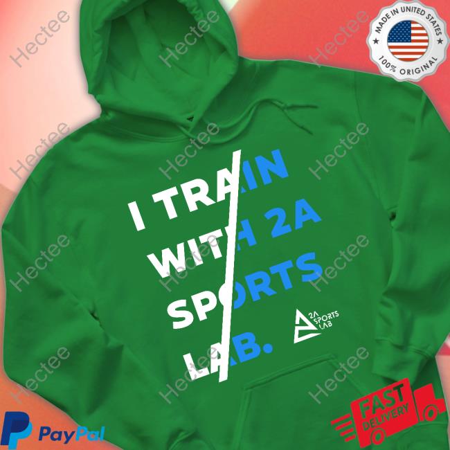 I Train With 2A Sports Lab T Shirt
