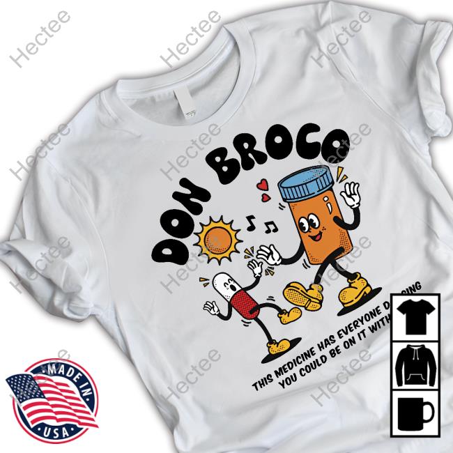 Don Brogo Medicine White T-Shirt