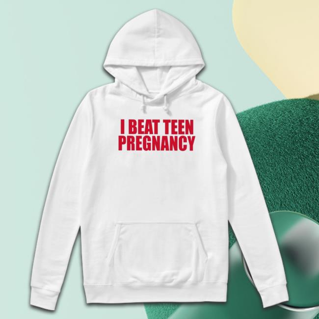 Official I Beat Pregnancy Hooded Sweatshirt