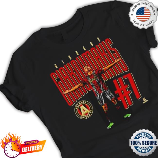 Original Best Giorgos Giakoumakis Atlanta United Fc Dash Tee Shirt