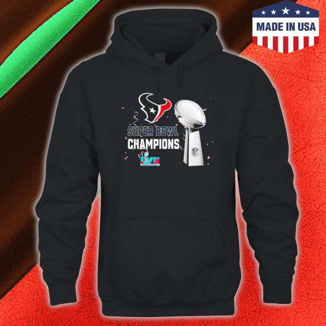 Houston Texans Super Bowl Lvii 2023 Champions T-Shirt Houston Texans Super Bowl Lvii 2023 Champions T-shirt