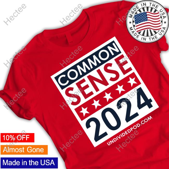 Official Elect Common Sense 2024 Sweatshirt