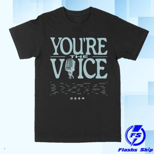 Forkingandcountry Merch You're The Voice Shirts