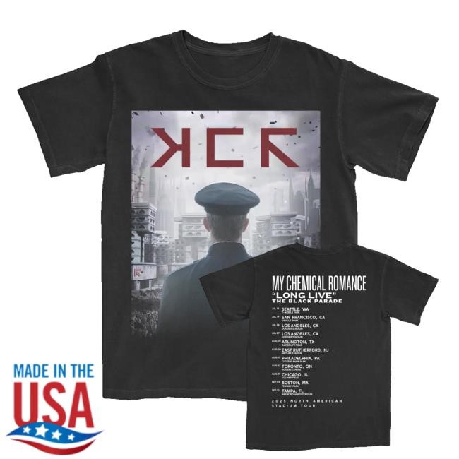 My Chemical Romance Merch Shop Store The Dictator Tour Long Sleeve Shirt